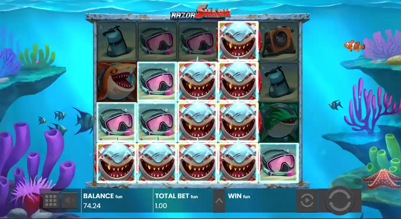 Razor Shark online spielen – Echtgeld & Demo