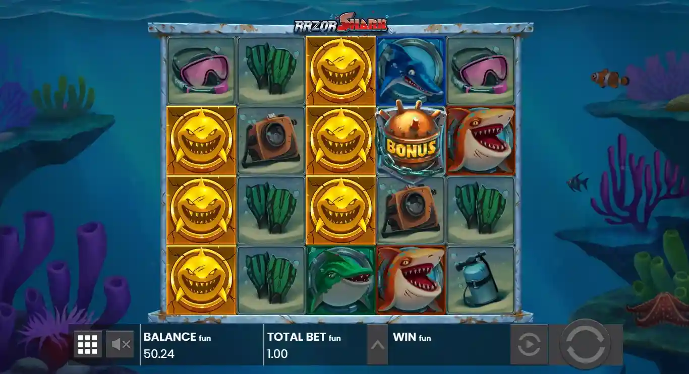 Razor Shark Bonus & Freispiele