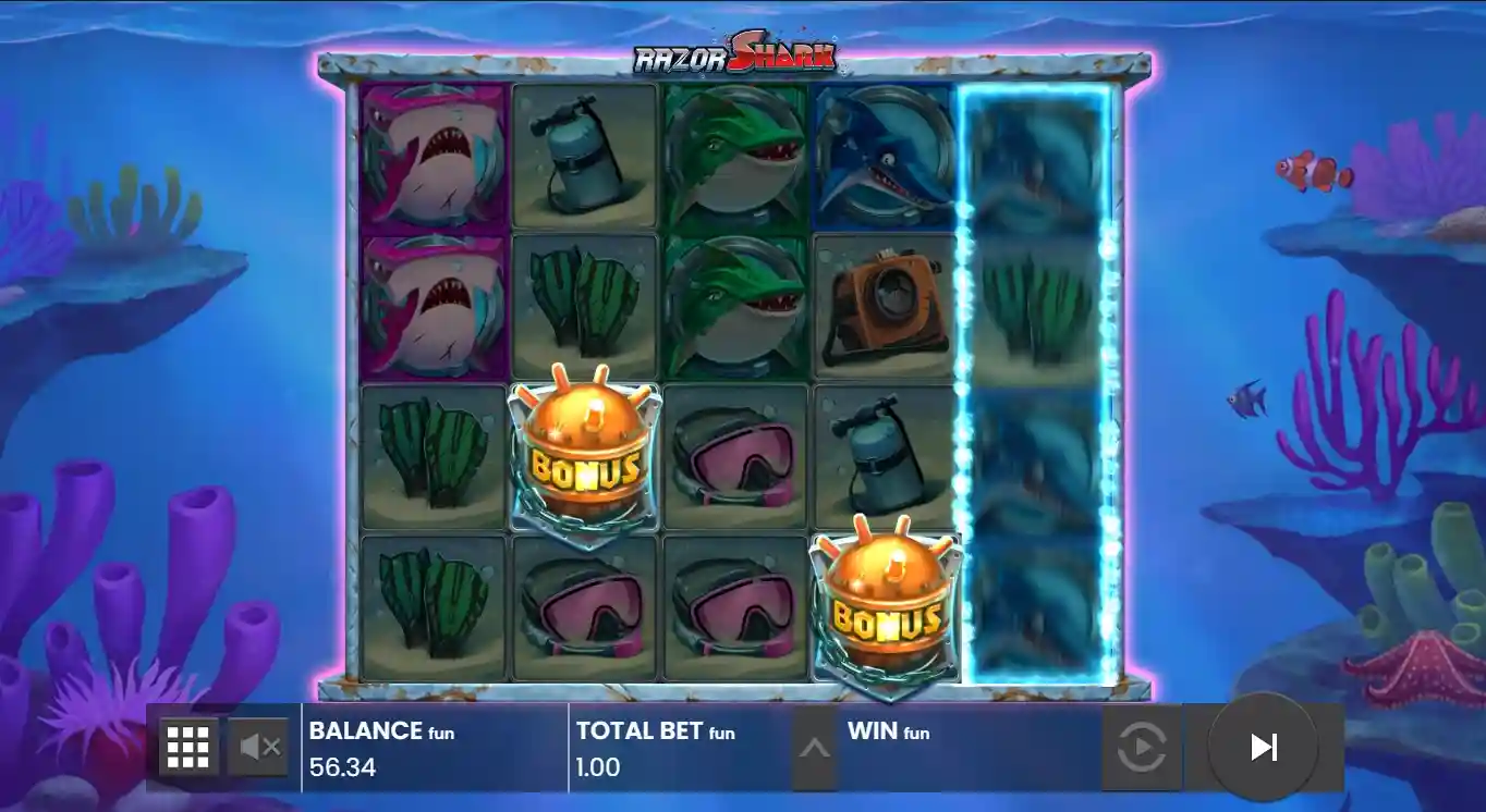 Razor Shark auf dem Handy spielen